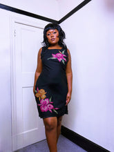 Load image into Gallery viewer, 90s Silk Cowl Neck Back Mini Dress
