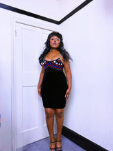 Load image into Gallery viewer, Vintage Bejewelled Dress Similar to Amy Winehouse
