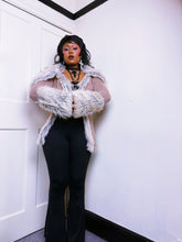 Load image into Gallery viewer, Zone Bleue Archival faux fur jumper
