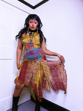 Load image into Gallery viewer, Y2K Save the Queen asymmetrical whimsical dress
