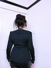 Load image into Gallery viewer, 2000s Mutton Sleeve knit top
