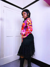 Load image into Gallery viewer, Y2K graphic print top by Hayes NWT
