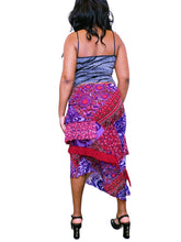 Load image into Gallery viewer, Vintage Mesh asymmetrical ruffle skirt by Marc Aurel

