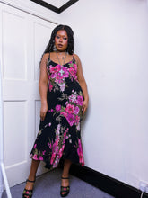 Load image into Gallery viewer, 90s floral slip dress
