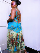 Load image into Gallery viewer, Save the Queen Sicilian inspired mesh maxi dress ￼
