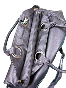 Y2K dead stock patent leather handbag