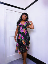 Load image into Gallery viewer, 90s Silk Floaty Fairy Dress

