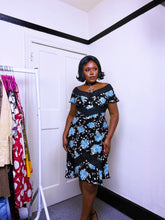 Load image into Gallery viewer, Silk Cap Sleeve Vintage Betsey Johnson Dress
