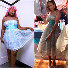 Load image into Gallery viewer, Betsey Johnson stripe gown ASO Sarah Jessica Parker in SATC
