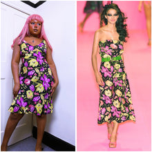 Load image into Gallery viewer, Betsey Johnson SS2001 floral dress
