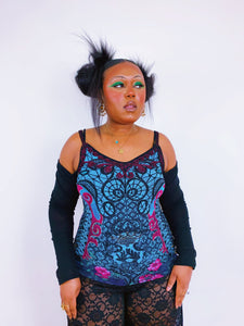 Parisian Church Inspired Subversive Top by Save The Queen (12-20UK)