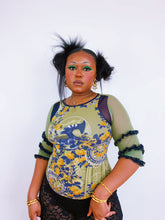 Load image into Gallery viewer, Vintage Mangbetu Tribe Inspired Top by Save The Queen (10-14UK)

