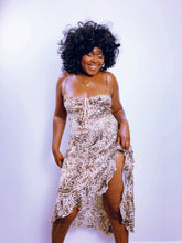 Load image into Gallery viewer, The Leopard Print Goddess Dress by L!psy (10UK)
