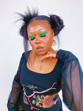 Load image into Gallery viewer, Vintage Noir Queen Emblem Long Sleeve by Save The Queen
