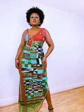 Load image into Gallery viewer, Ndebele Inspired Maxi Dress by Save The Queen
