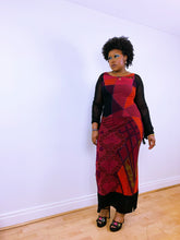 Load image into Gallery viewer, Chinese Inspired Long Sleeved Maxi Dress by Save The Queen (12-20UK)
