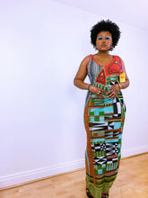 Load image into Gallery viewer, Ndebele Inspired Maxi Dress by Save The Queen
