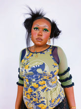 Load image into Gallery viewer, Vintage Mangbetu Tribe Inspired Top by Save The Queen (10-14UK)
