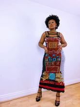 Load image into Gallery viewer, Vintage Klimt Inspired Save The Queen Maxi Dress
